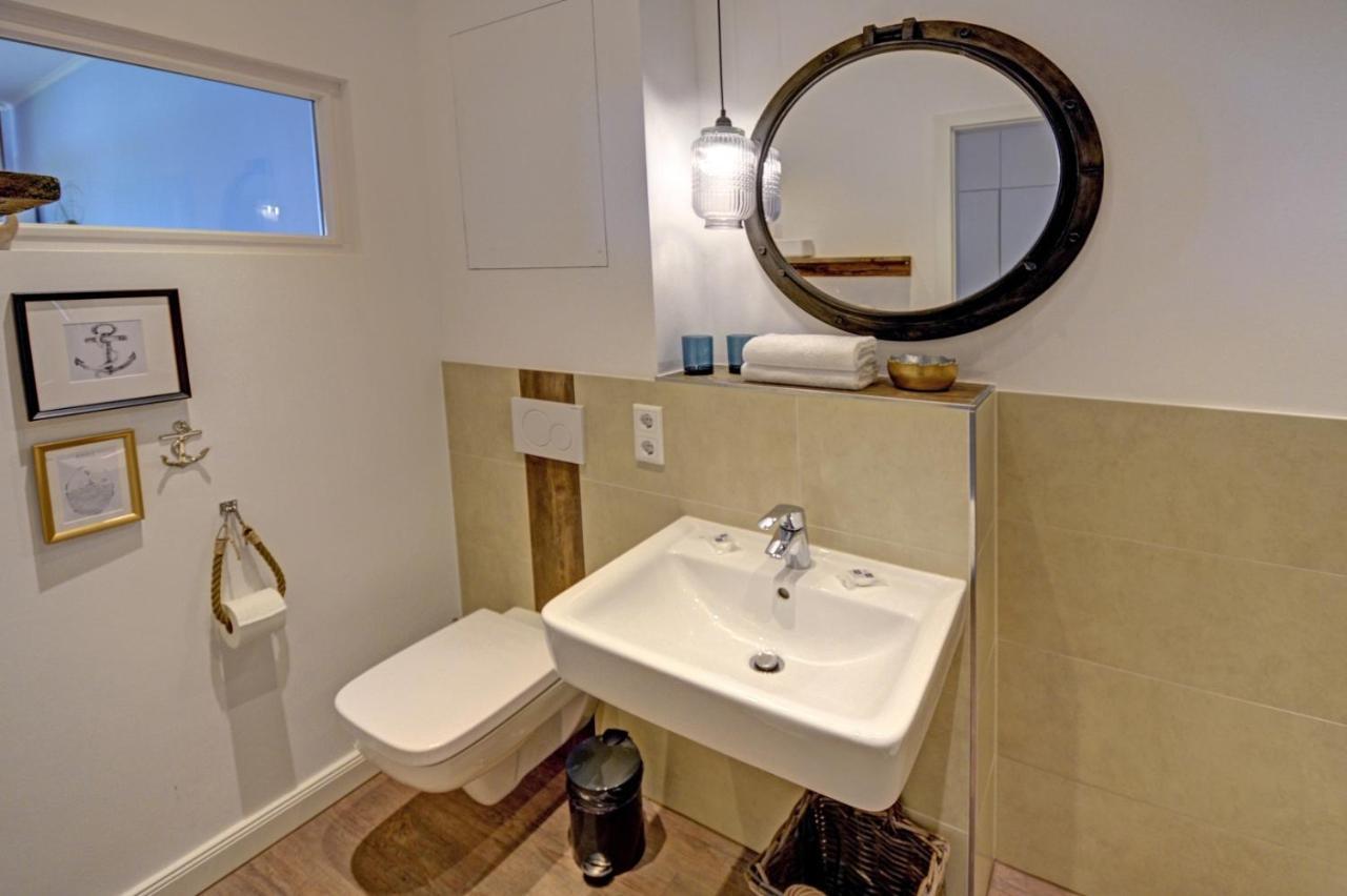 Fewo1846 Intermar - Marina Del Rey - Elegantes Studioapartment Mit Meerblick Und Eigenem Strandkorb 글룩스부르크 외부 사진